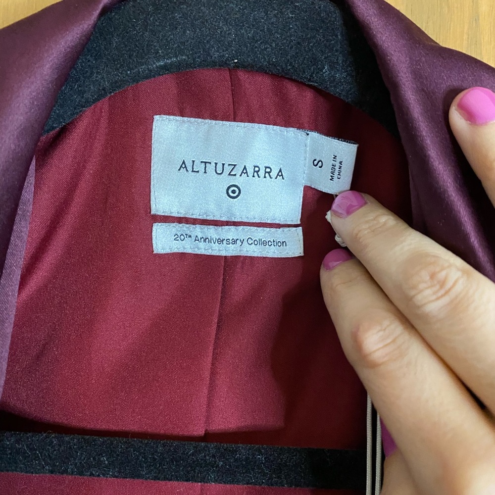 Altuzarra for Target velvet tuxedo jacket